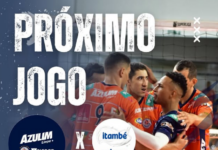 Azulim/Monte Carmelo enfrenta o Minas em duelo pela Superliga A no Ginásio Raul Belém.