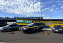 PRF apreende mais de 25 kg de cocaína em dois carros na BR-050