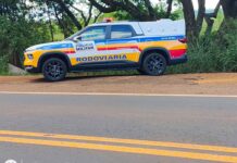 Idoso com mandado de prisão por pensão alimentícia é preso na MG-190.