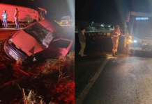 Acidente entre ônibus e automóvel deixa vitima fatal na BR-365