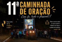 11ª Caminhada de Oração acontece no dia 12 de setembro e convida fiéis para uma noite de fé e união