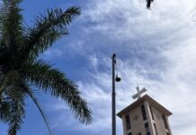 Igreja Nossa Senhora do Carmo instala três novos sinos em Monte Carmelo