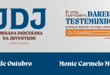 Monte Carmelo recebe a Jornada Diocesana da Juventude 2026 no próximo domingo (18)
