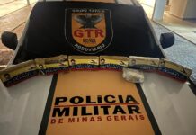 Polícia Militar Rodoviária apreende sete barras de maconha durante operação em Romaria