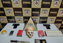 Polícia Militar prende homem por tráfico de drogas em Coromandel