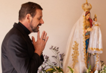 Padre Márcio Ruback recebe alta hospitalar e retorna a Romaria para continuar recuperação